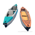 Oppblåsbar kano PVC sammenleggbar kajakk båt fiske kajakk